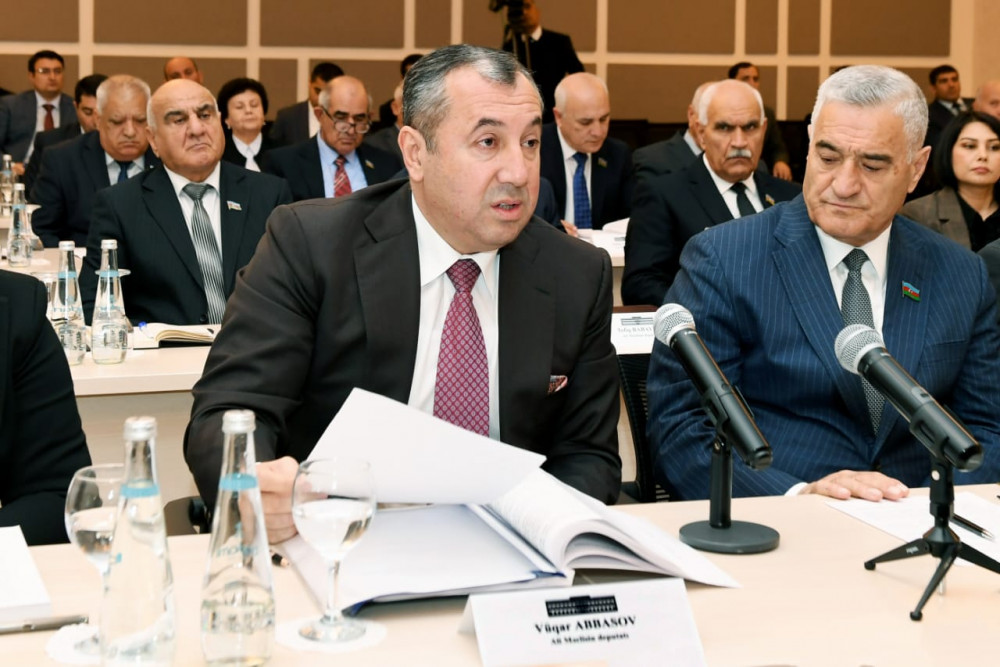 Altıncı çağırış Naxçıvan Muxtar Respublikası  Ali Məclisinin 2023-cü il payız sessiyasının  növbəti iclası keçirilib <font color='red'> - YENİLƏNİB</font><font color=red> - FOTOLAR</font>