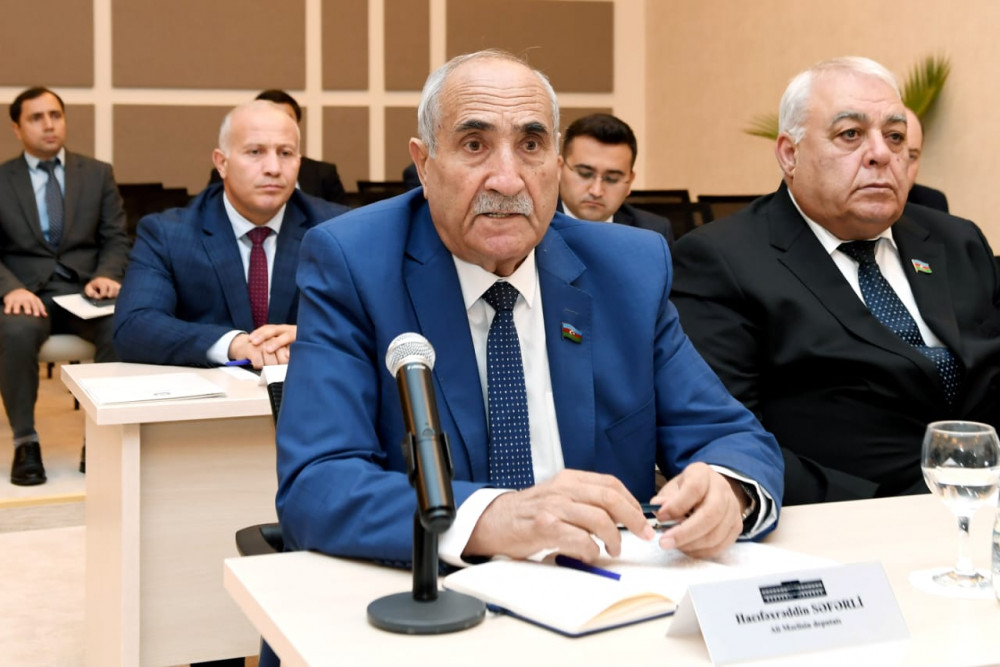 Altıncı çağırış Naxçıvan Muxtar Respublikası  Ali Məclisinin 2023-cü il payız sessiyasının  növbəti iclası keçirilib <font color='red'> - YENİLƏNİB</font><font color=red> - FOTOLAR</font>