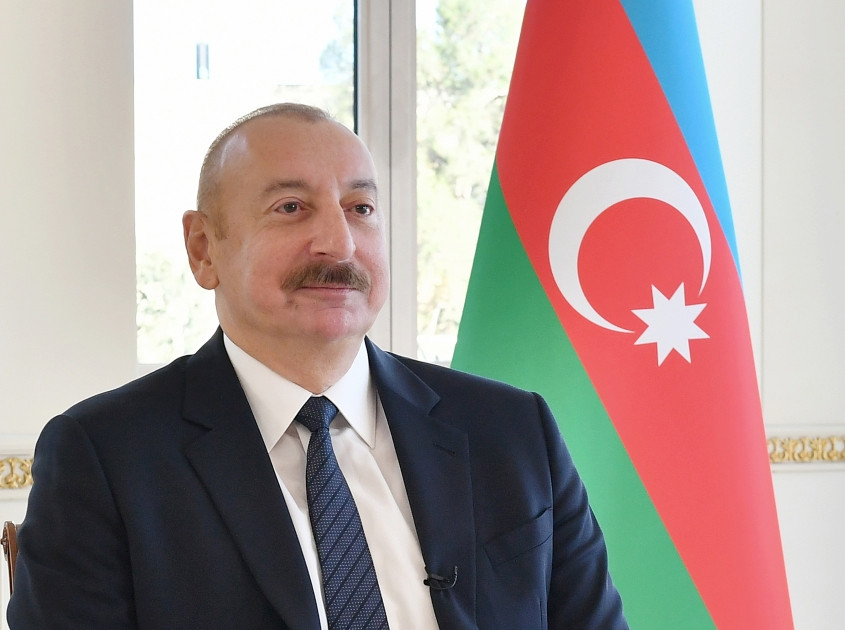 Azərbaycan Prezidenti İlham Əliyev “Euronews” televiziyasına müsahibə verib<font color='red'> - YENİLƏNİB</font><font color=red> - FOTOLAR</font>