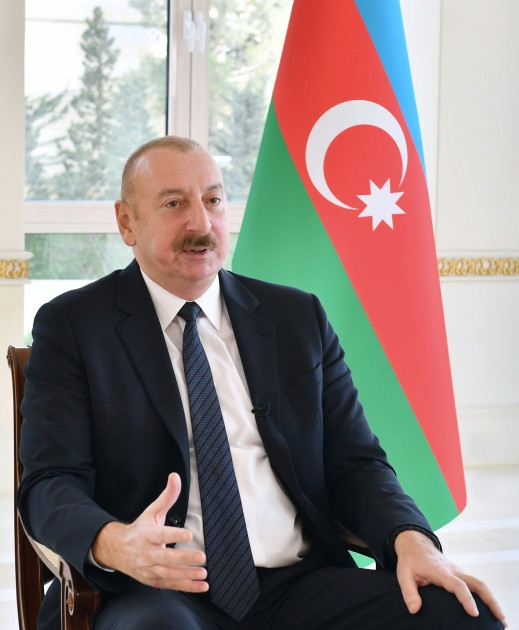 Azərbaycan Prezidenti İlham Əliyev “Euronews” televiziyasına müsahibə verib<font color='red'> - YENİLƏNİB</font><font color=red> - FOTOLAR</font>