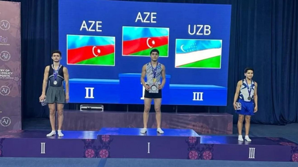 Azərbaycan gimnastları beynəlxalq turnirdə 3 medal qazanıblar<font color=red> - FOTOLAR</font>