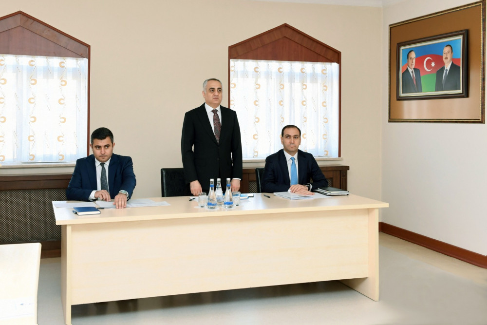 Səlahiyyətli nümayəndə Kəngərlidə vətəndaşları qəbul edib<font color=red> - FOTOLAR</font>