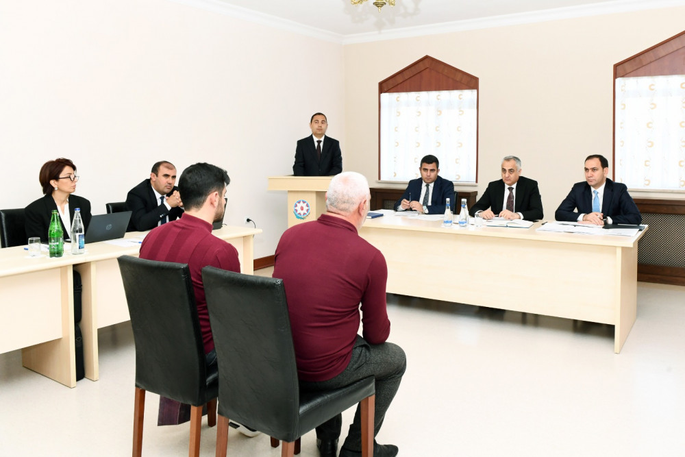 Səlahiyyətli nümayəndə Kəngərlidə vətəndaşları qəbul edib<font color=red> - FOTOLAR</font>