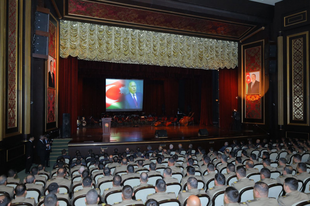Azərbaycan FHN Naxçıvan şəhərində  “Heydər Əliyev İli”nə həsr olunan tədbir keçirib<font color=red> - FOTOLAR</font>