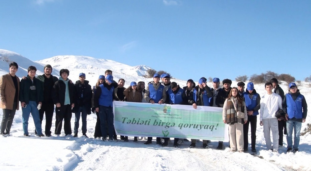 Ekologiya könüllüləri Zəngəzur Milli Parkında olub<font color=red> - FOTOLAR</font>