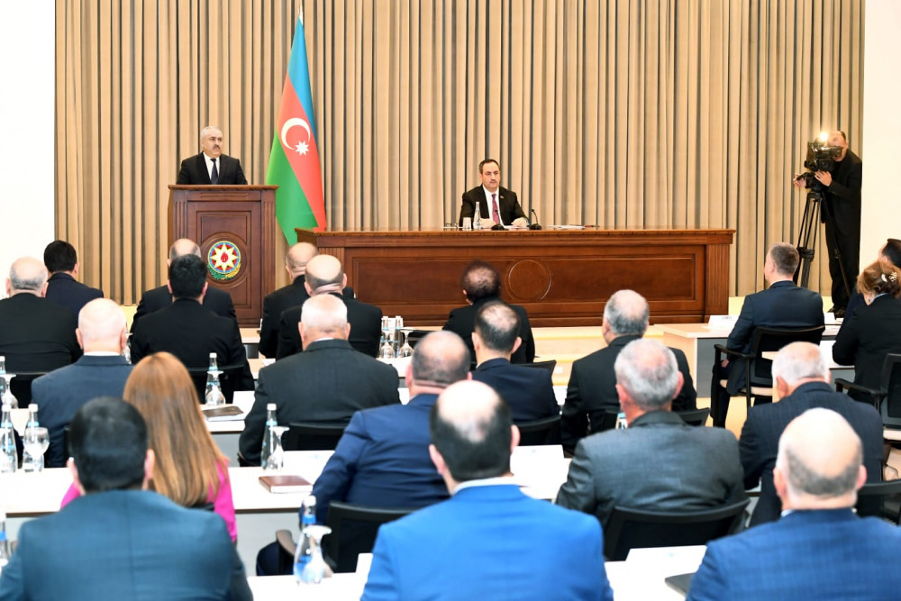 Altıncı çağırış Naxçıvan Muxtar Respublikası  Ali Məclisinin 2023-cü il payız sessiyasının səkkizinci iclası keçirilib<font color=red> - FOTOLAR</font>