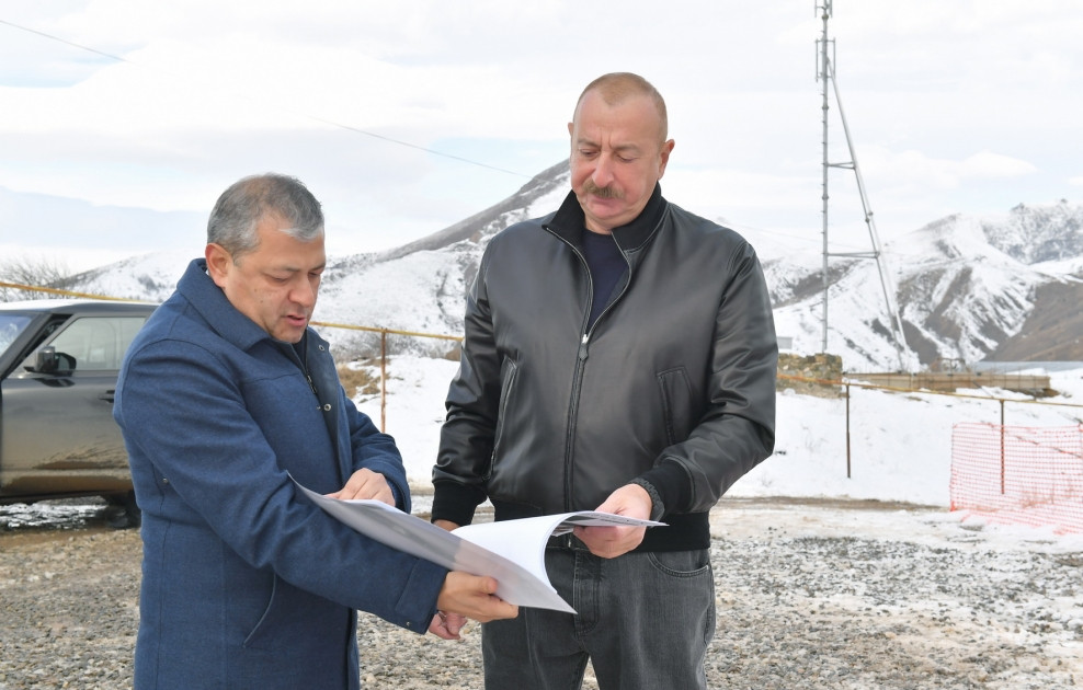 Prezident İlham Əliyev Şuşa rayonunun Turşsu qəsəbəsində olub<font color='red'> - YENİLƏNİB</font><font color=red> - FOTOLAR</font>