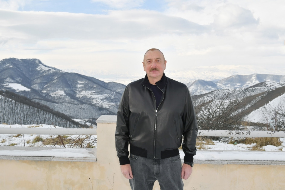 Prezident İlham Əliyev Şuşa rayonunun Turşsu qəsəbəsində olub<font color='red'> - YENİLƏNİB</font><font color=red> - FOTOLAR</font>