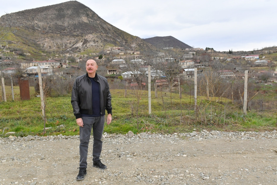 Prezident İlham Əliyev Xocalı rayonunun Pircamal kəndində olub<font color='red'> - YENİLƏNİB</font><font color=red> - FOTOLAR</font>