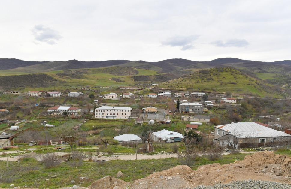 Prezident İlham Əliyev Xocalı rayonunun Xanabad kəndində olub<font color=red> - FOTOLAR</font>