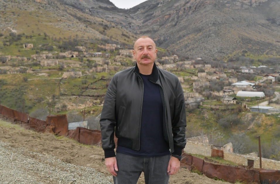 Prezident İlham Əliyev Xocalı rayonunun Pirlər kəndində olub<font color='red'> - YENİLƏNİB</font><font color=red> - FOTOLAR</font>