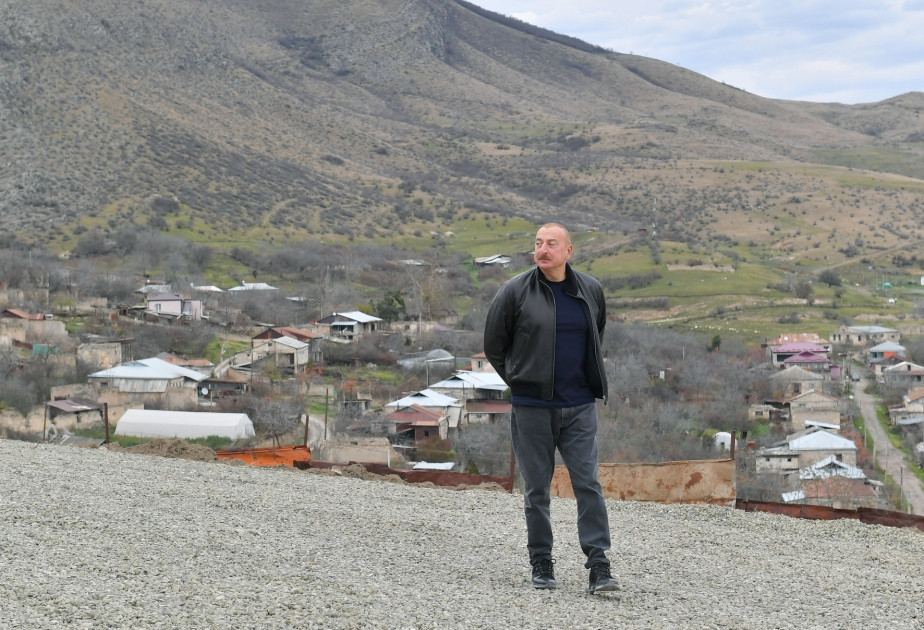 Prezident İlham Əliyev Xocalı rayonunun Pirlər kəndində olub<font color='red'> - YENİLƏNİB</font><font color=red> - FOTOLAR</font>