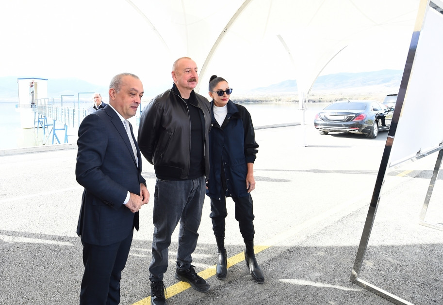 Xaçınçay su anbarı təmir-bərpadan sonra istifadəyə verilib<font color=red> - FOTOLAR</font>
