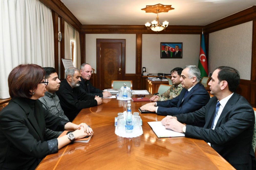 Səlahiyyətli nümayəndə “Naxçıvan Şəhid Ailələri” və  “Naxçıvan Qaziləri” ictimai birliklərinin  nümayəndələrini qəbul edib<font color=red> - FOTOLAR</font>