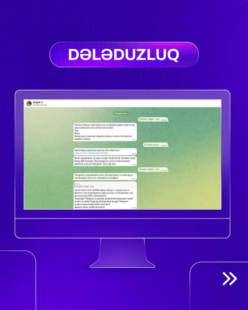 Elektron Təhlükəsizlik Xidməti “Telegram” qrupları barədə vətəndaşlara xəbərdarlıq edib<font color=red> - FOTOLAR</font>