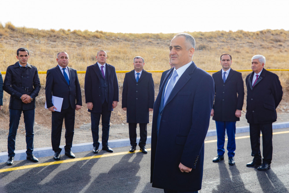 Gərməçataq kənd yolu istifadəyə verilib<font color=red> - FOTOLAR</font>