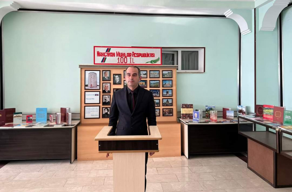 Babək Rayon Mədəniyyət Sarayında Naxçıvan Muxtar Respublikasının 100 illiyi münasibətilə tədbir keçirilib<font color=red> - FOTOLAR</font>