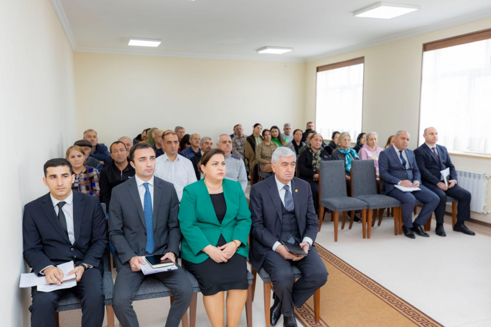 Səlahiyyətli nümayəndə Culfada  vətəndaşları qəbul edib<font color=red> - FOTOLAR</font>