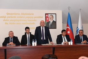 Füzuliyə köçürüləcək ailələr arasında növbəti püşkatma keçirilib<font color=red> - FOTOLAR</font>