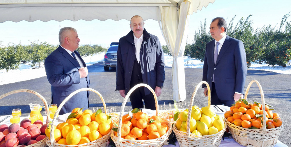Prezident İlham Əliyev Lənkəran rayonuna səfər edib<font color='red'> - YENİLƏNİB</font><font color=red> - FOTOLAR</font>