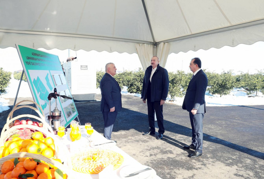 Prezident İlham Əliyev Lənkəran rayonuna səfər edib<font color='red'> - YENİLƏNİB</font><font color=red> - FOTOLAR</font>