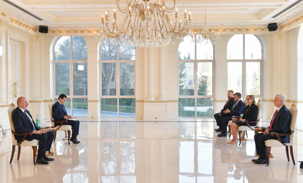 Prezident İlham Əliyev ABŞ-ın ölkəmizdə yeni təyin olunmuş səfirinin etimadnaməsini qəbul edib<font color='red'> - YENİLƏNİB</font><font color=red> - FOTOLAR</font>