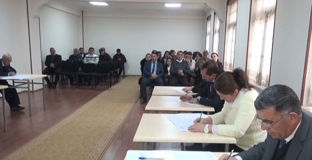 Şərurda məntəqə seçki komissiyalarının üzvləri treninqlərə cəlb olunub.<font color=red> - FOTOLAR</font>