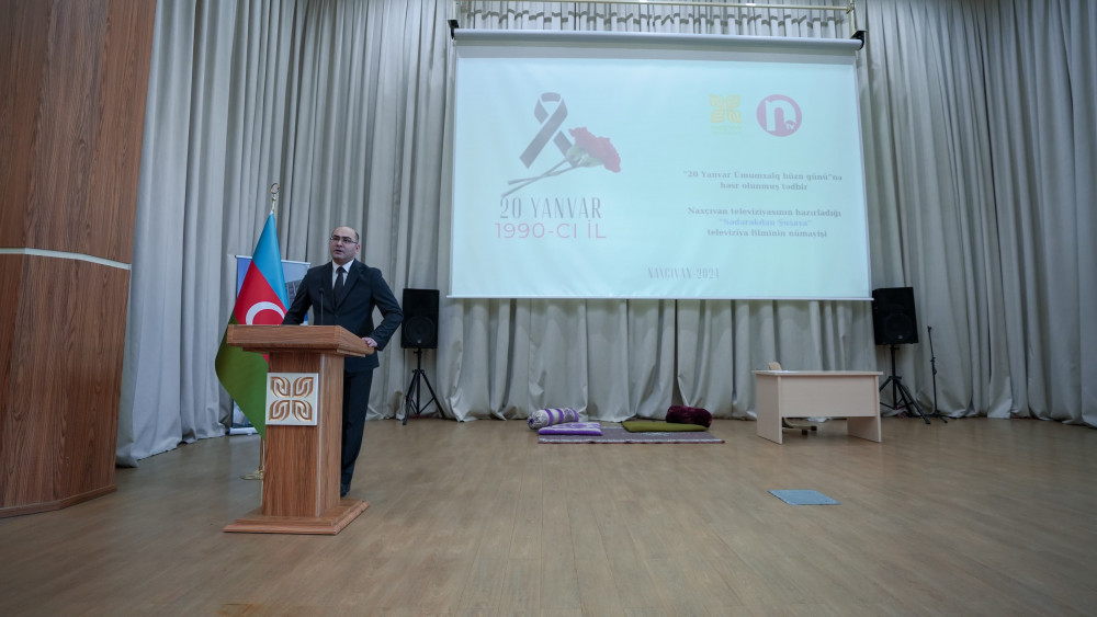 “Naxçıvan” Universitetində tədbir: “Sədərəkdən Şuşaya”<font color=red> - FOTOLAR</font>