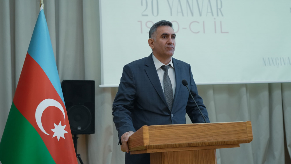 “Naxçıvan” Universitetində tədbir: “Sədərəkdən Şuşaya”<font color=red> - FOTOLAR</font>