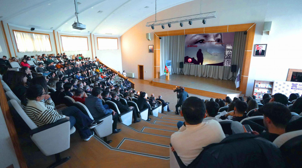 “Naxçıvan” Universitetində tədbir: “Sədərəkdən Şuşaya”<font color=red> - FOTOLAR</font>