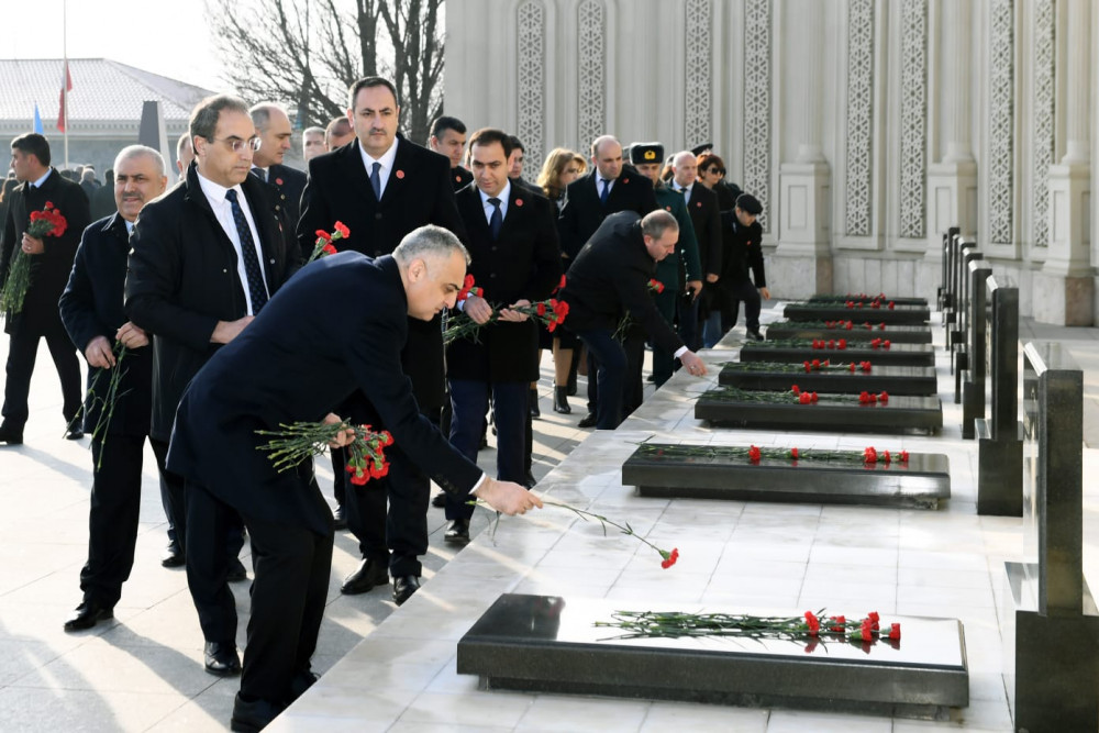 Naxçıvanda 20 Yanvar faciəsinin 34-cü ildönümü yad edilib<font color=red> - FOTOLAR</font>