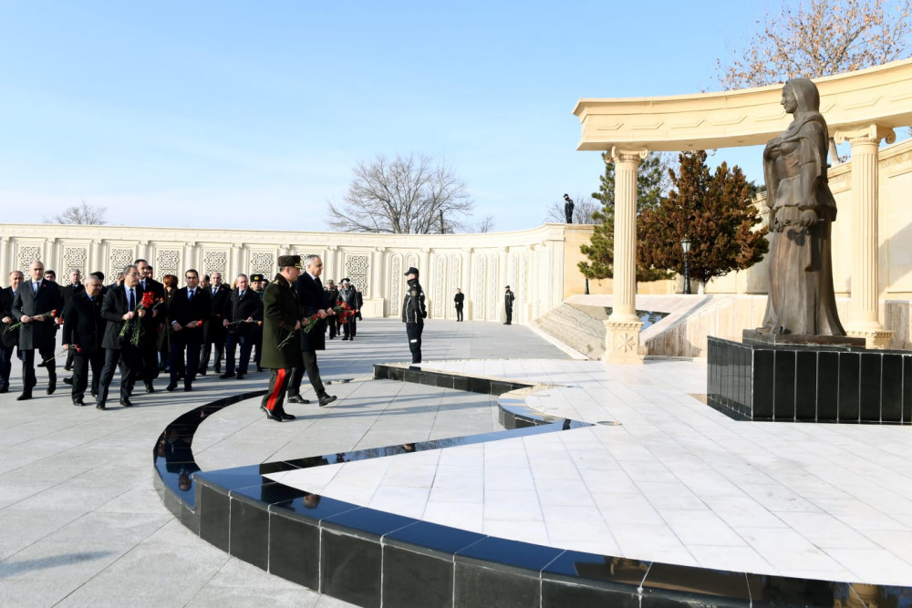 Naxçıvanda 20 Yanvar faciəsinin 34-cü ildönümü yad edilib<font color=red> - FOTOLAR</font>