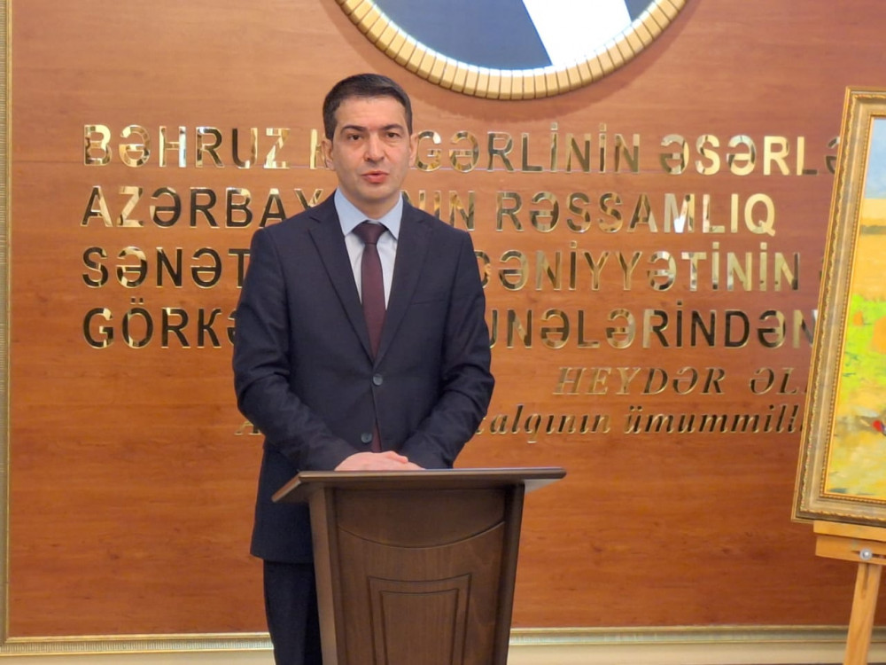 Naxçıvanda görkəmli fırça ustası Bəhruz Kəngərlinin anadan olmasının 132-ci ildönümü ilə bağlı tədbir keçirilib<font color=red> - FOTOLAR</font>