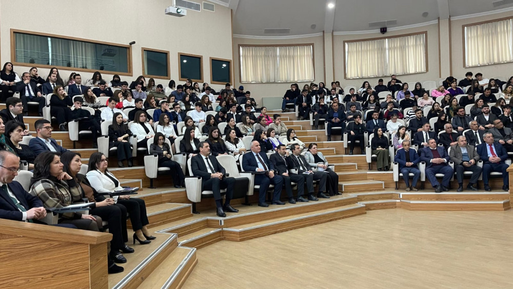 “Naxçıvan” Universitetində 2 fevral-Gənclər günü qeyd olunub<font color=red> - FOTOLAR</font>