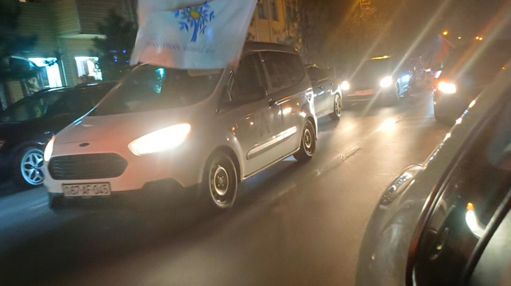 Naxçıvanda Prezident İlham Əliyevə dəstək yürüşü keçirilib<font color=red> - VİDEO</font>