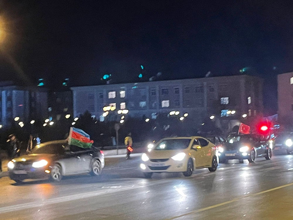 Naxçıvanda Prezident İlham Əliyevə dəstək yürüşü keçirilib<font color=red> - VİDEO</font>
