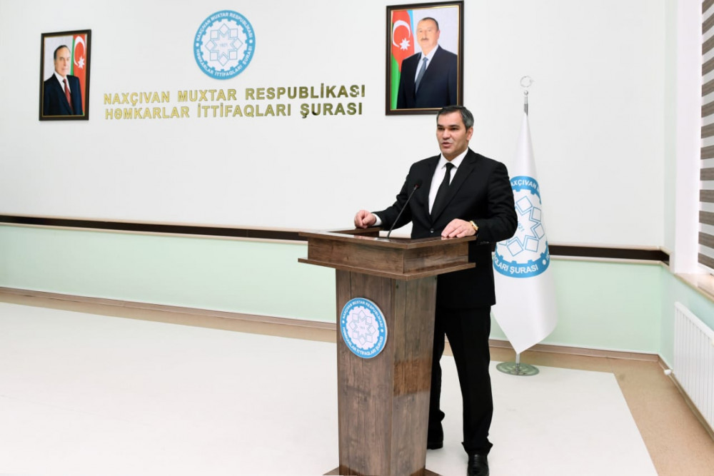 Naxçıvan Muxtar Respublikası Həmkarlar  İttifaqları Şurasının rəsmi saytı təqdim olunub<font color=red> - FOTOLAR</font>