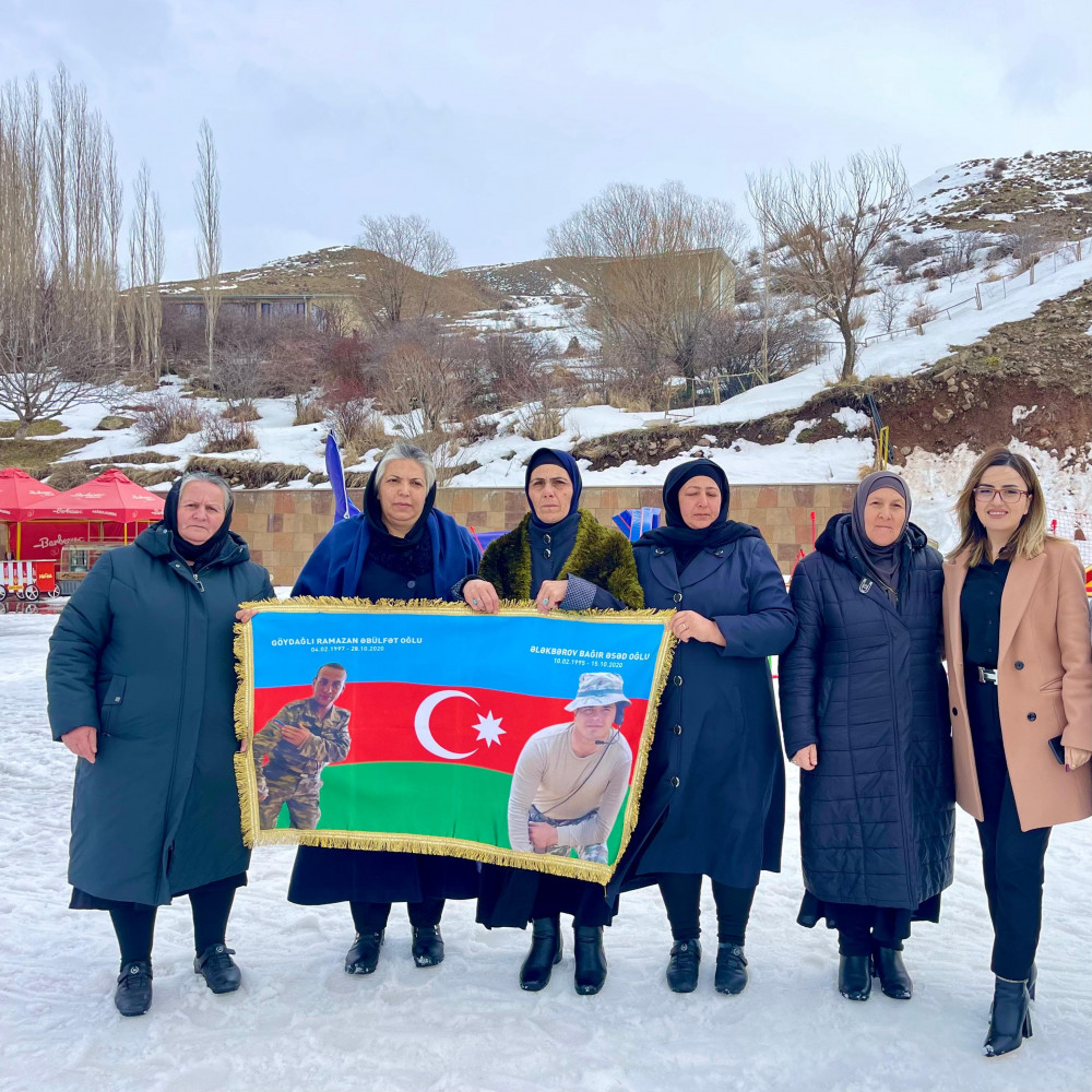 Növbəti qrup şəhid ailəsinin Ağbulaq İstirahət Mərkəzində istirahəti təmin edilib <font color=red> - FOTOLAR</font>