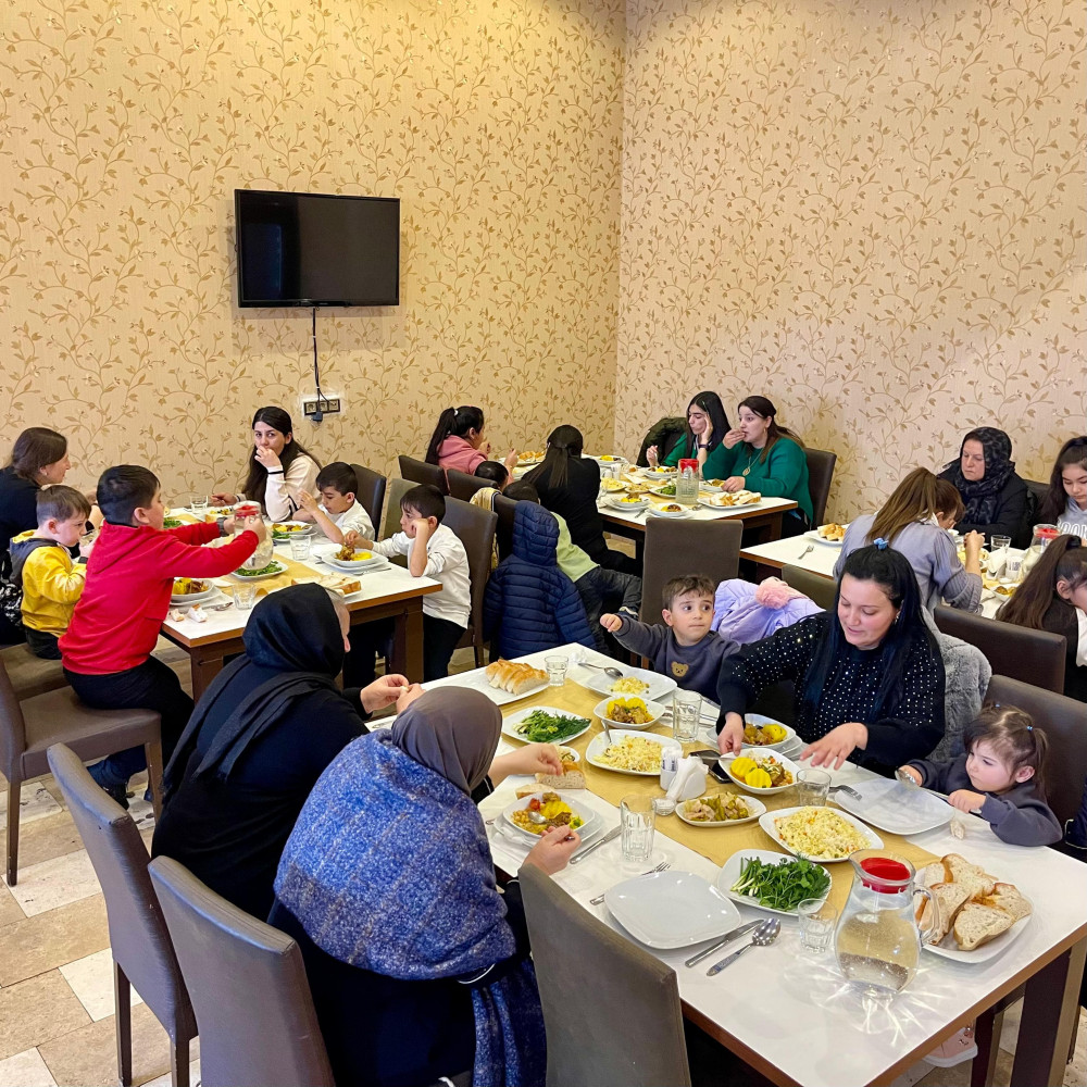 Növbəti qrup şəhid ailəsinin Ağbulaq İstirahət Mərkəzində istirahəti təmin edilib <font color=red> - FOTOLAR</font>