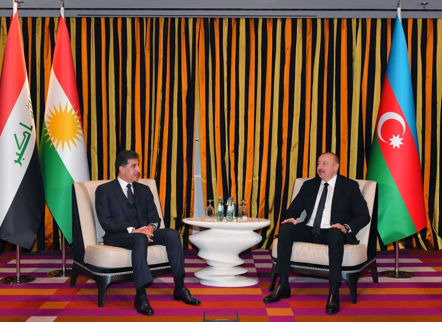 Münxendə Azərbaycan Prezidenti ilə İraq Kürdüstan Regionunun Başçısının görüşü olub<font color='red'> - YENİLƏNİB</font><font color=red> - FOTOLAR</font>