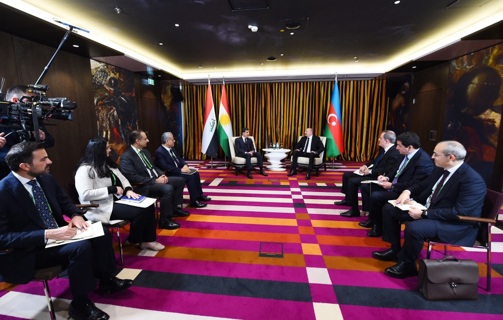 Münxendə Azərbaycan Prezidenti ilə İraq Kürdüstan Regionunun Başçısının görüşü olub<font color='red'> - YENİLƏNİB</font><font color=red> - FOTOLAR</font>