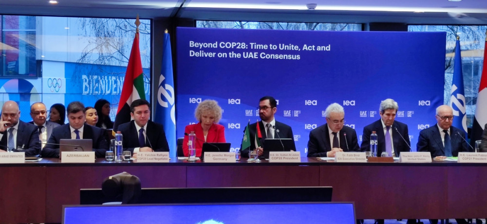 Parisdə COP28 və COP29-a həsr olunmuş yüksək səviyyəli dəyirmi masa işə başlayıb<font color=red> - FOTOLAR</font>