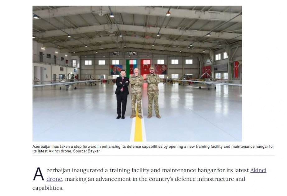“Airforce Technology”: Azərbaycanın “Akıncı”ları nümayiş etdirməsi ölkənin regional aktor kimi mövqeyini möhkəmləndirir<font color=red> - FOTOLAR</font>