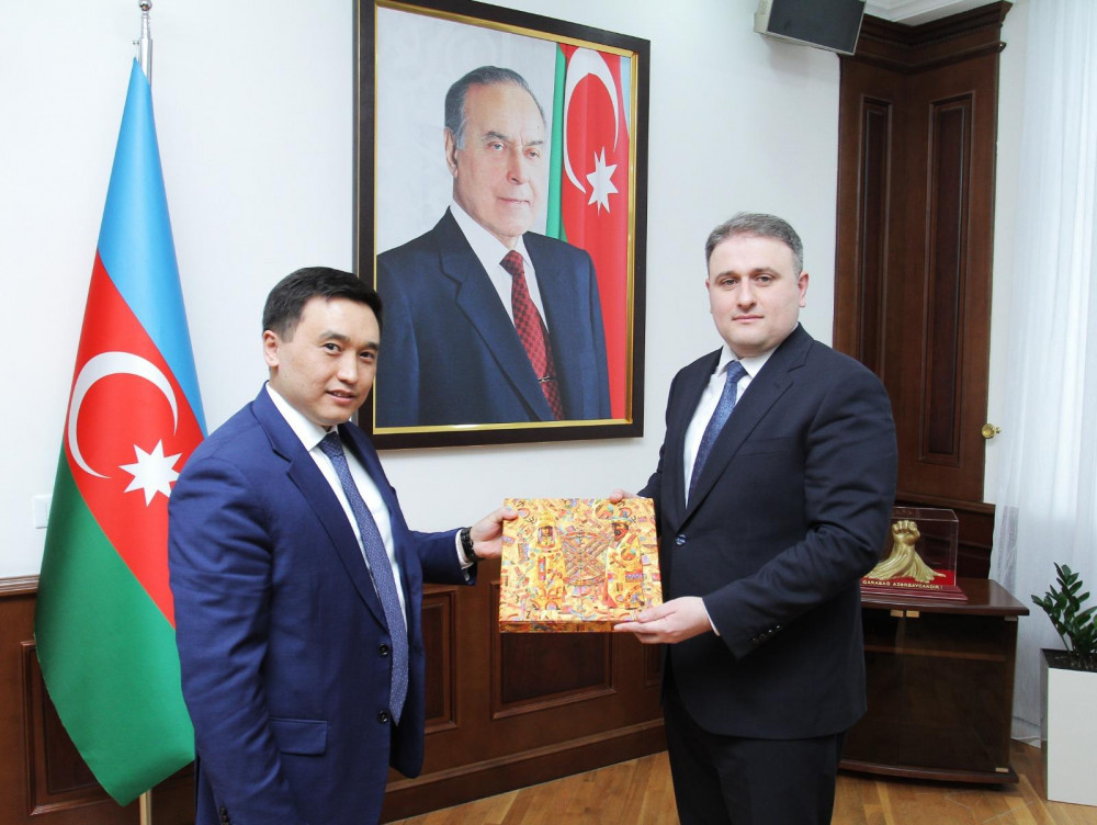 Azərbaycan və Qazaxıstan müdafiə sənayesi sahəsində əməkdaşlıq edəcək<font color=red> - FOTOLAR</font>