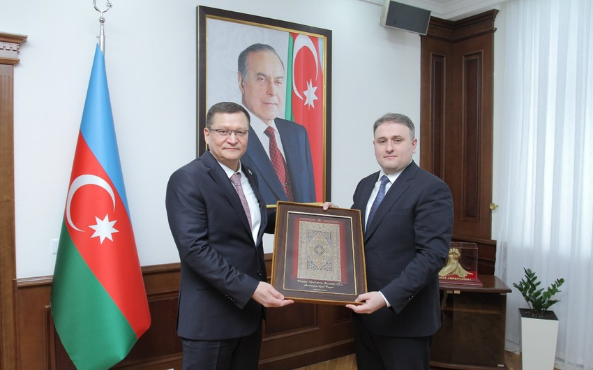 Azərbaycan və Qazaxıstan müdafiə sənayesi sahəsində əməkdaşlıq edəcək<font color=red> - FOTOLAR</font>
