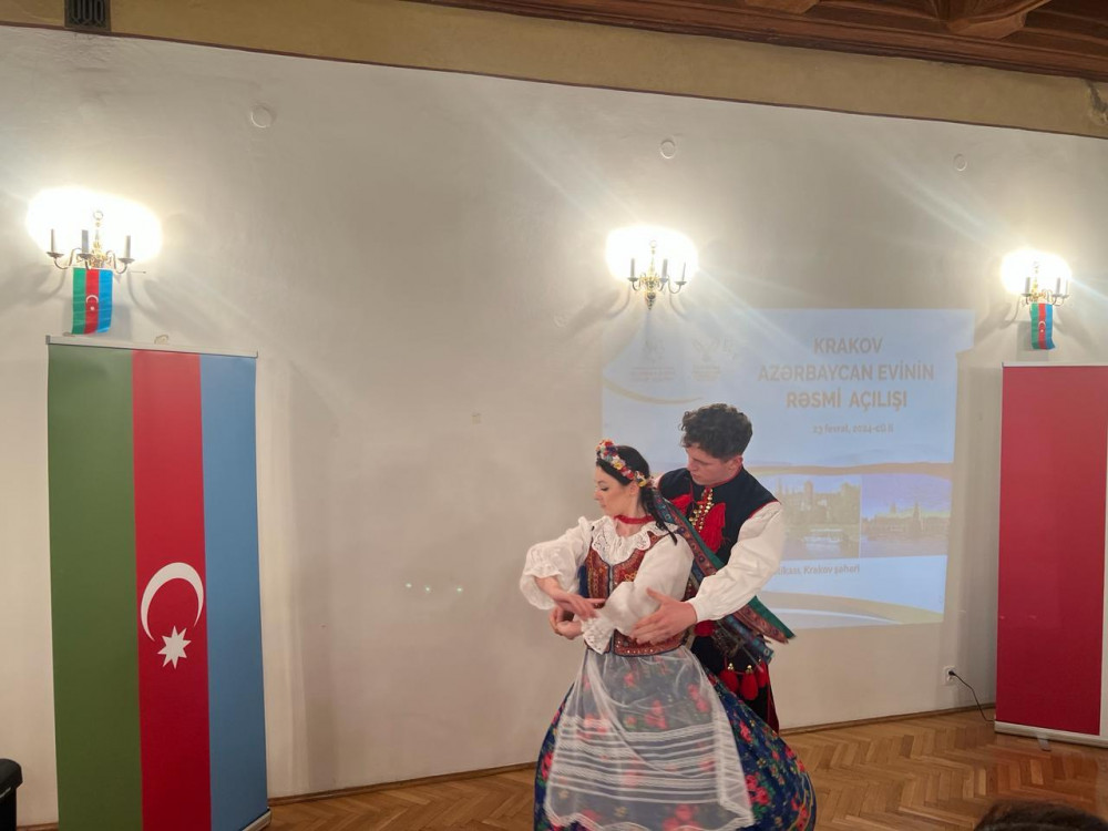 Polşada ikinci Azərbaycan Evi açılıb<font color=red> - FOTOLAR</font>