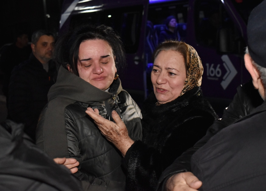 Laçın şəhərinə növbəti köç karvanı yola düşüb<font color=red> - FOTOLAR</font>