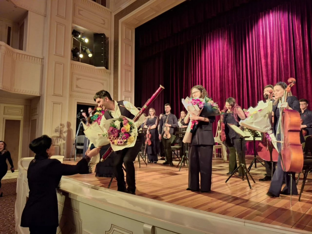 Naxçıvanda faqot ifaçısı Ümüd Musayevin solo konserti keçirilib<font color=red> - FOTOLAR</font>