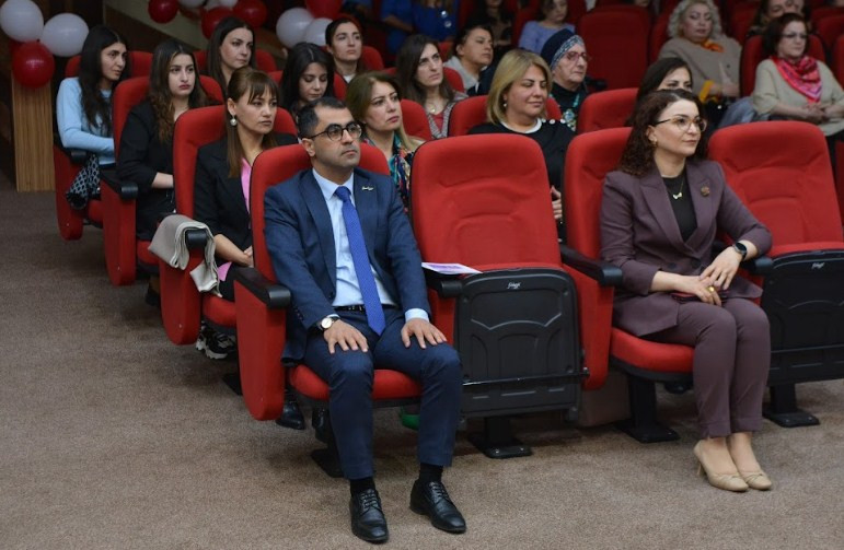 Naxçıvan  Dövlət Universitetində 8 mart Beynəlxalq Qadınlar Günü qeyd edilib<font color=red> - FOTOLAR</font>