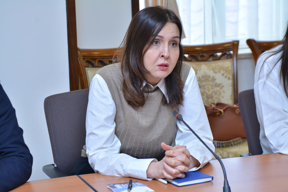 “Yerli texnoloji startapların inkişafının təşviqi” layihəsinin nümayəndələri Naxçıvan Dövlət Universitetində olublar<font color=red> - FOTOLAR</font>